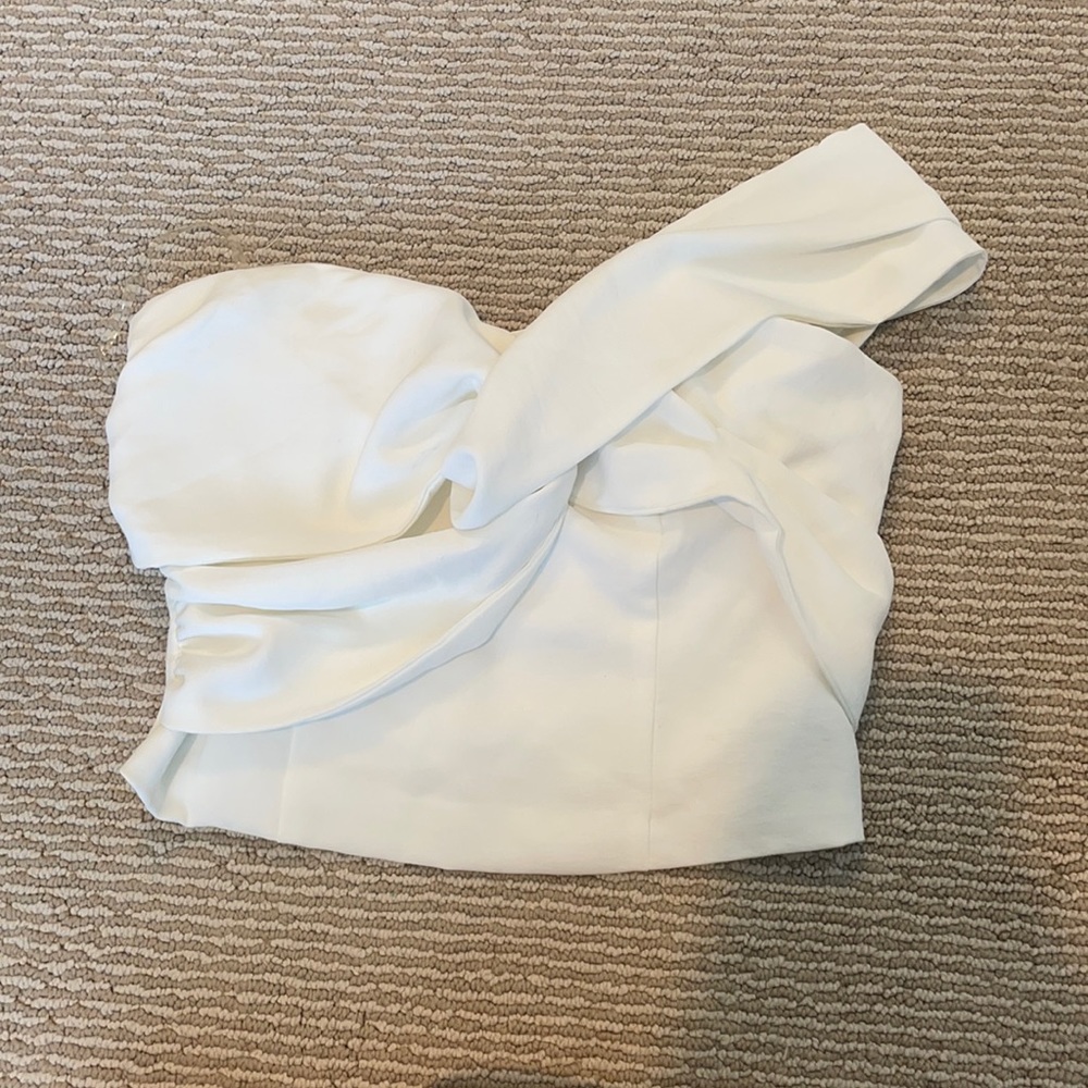 Vestique one shoulder top